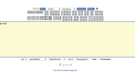 Online LaTeX Equation Editor